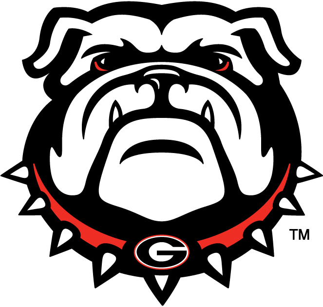 Georgia Bulldogs 2013-Pres Secondary Logo iron on transfers for T-shirts...